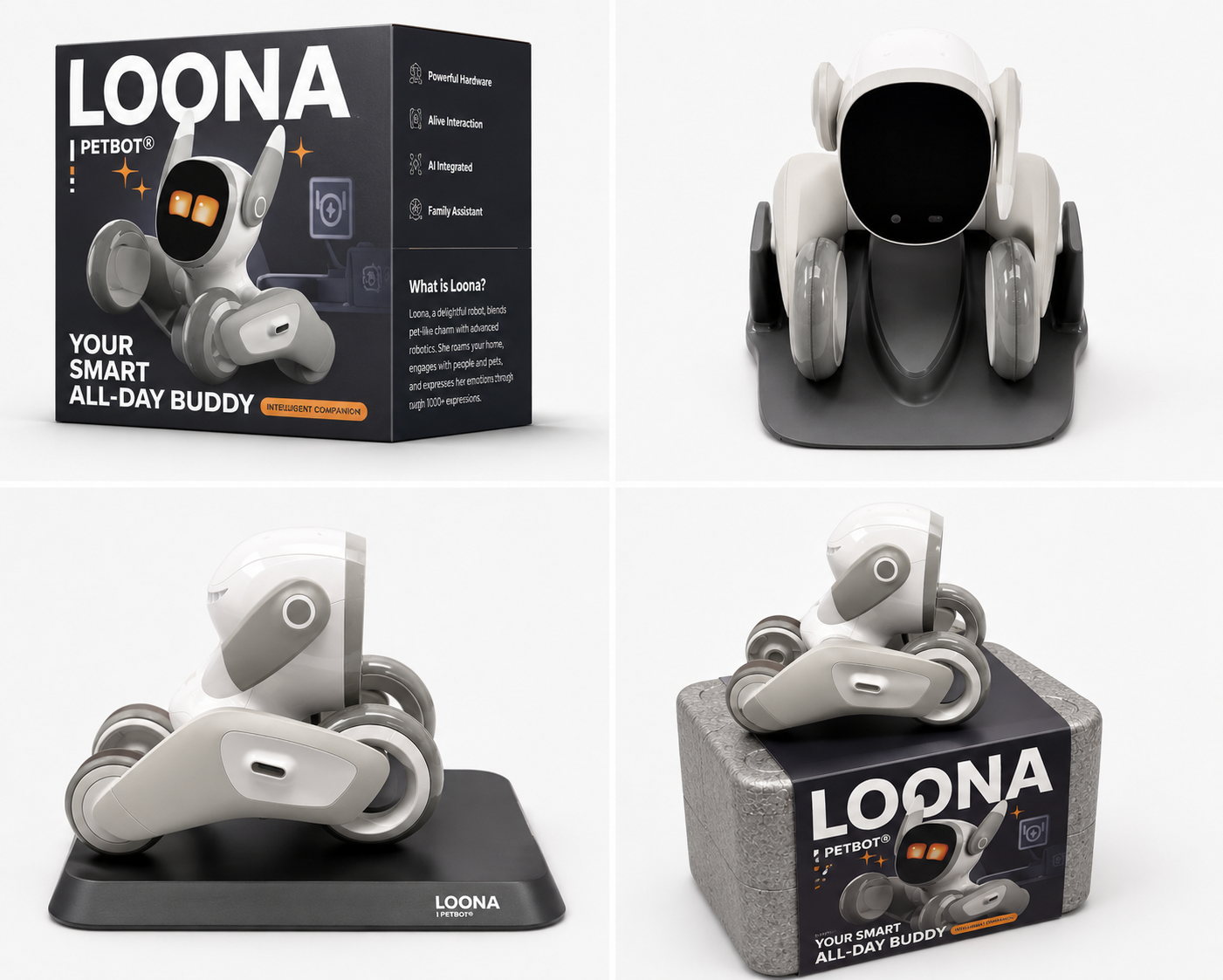 Loona Petbot Including Charging Dock